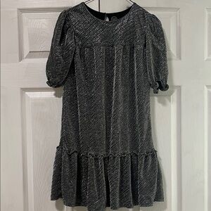 Wonder Nation Black and Silver Dress